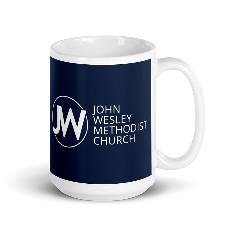 JWC v2 White glossy mug