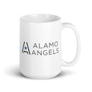 Alamo Angels White glossy mug