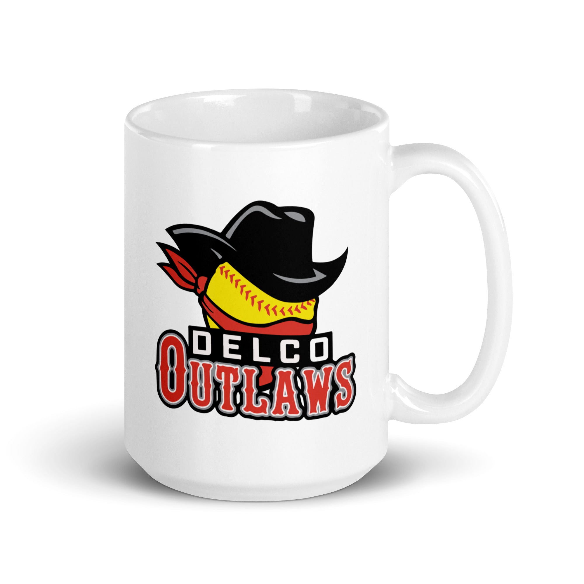 DO Baseball White glossy mug