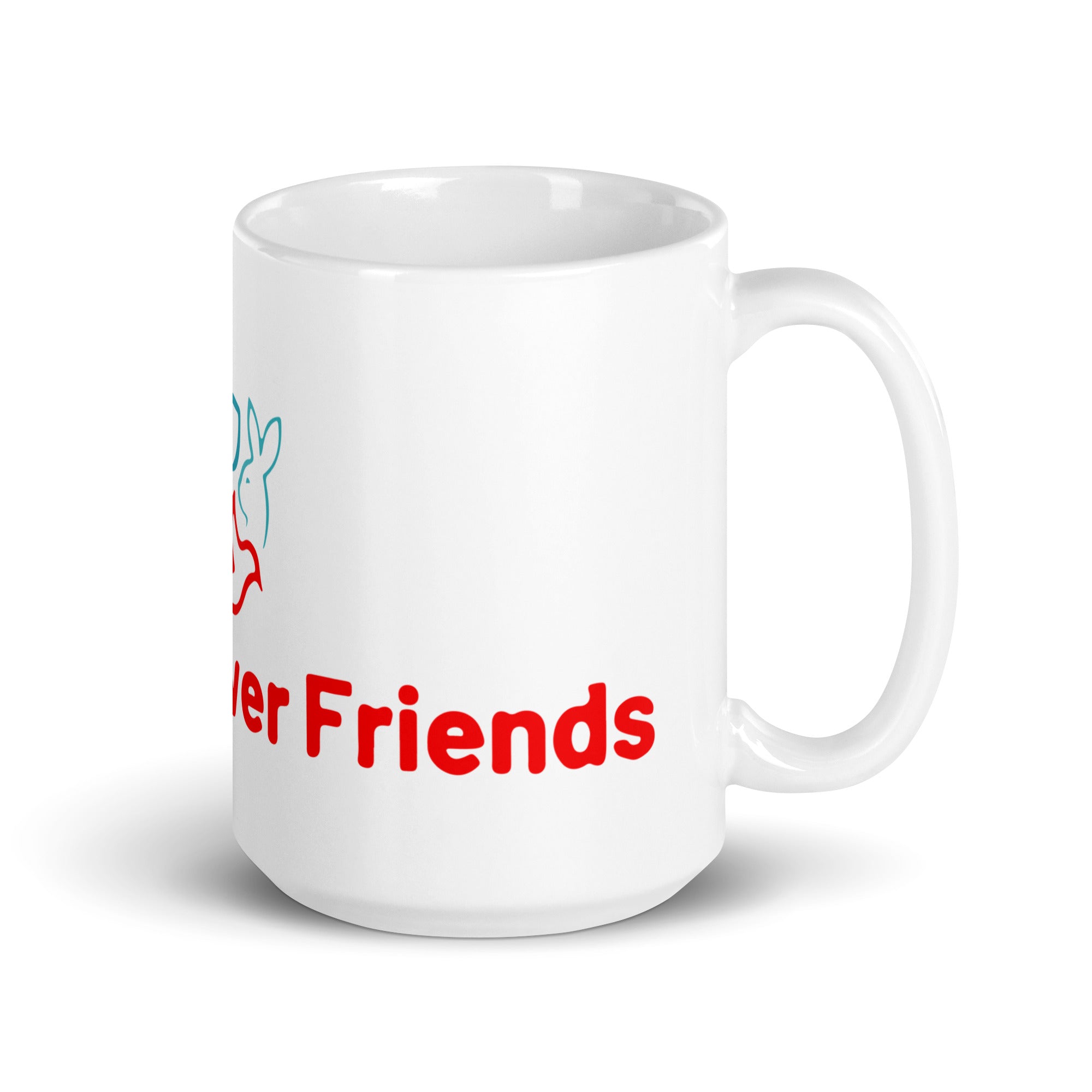 MFF White glossy mug