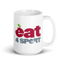 Eat 4 Sport White glossy mug