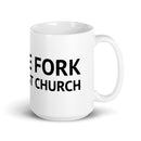 Taza blanca brillante LFBC