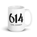 Taza blanca brillante GD614