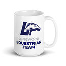 LET White glossy mug