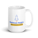 Taza blanca brillante MHA