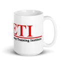 METI White glossy mug