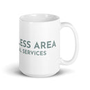 DABS White glossy mug