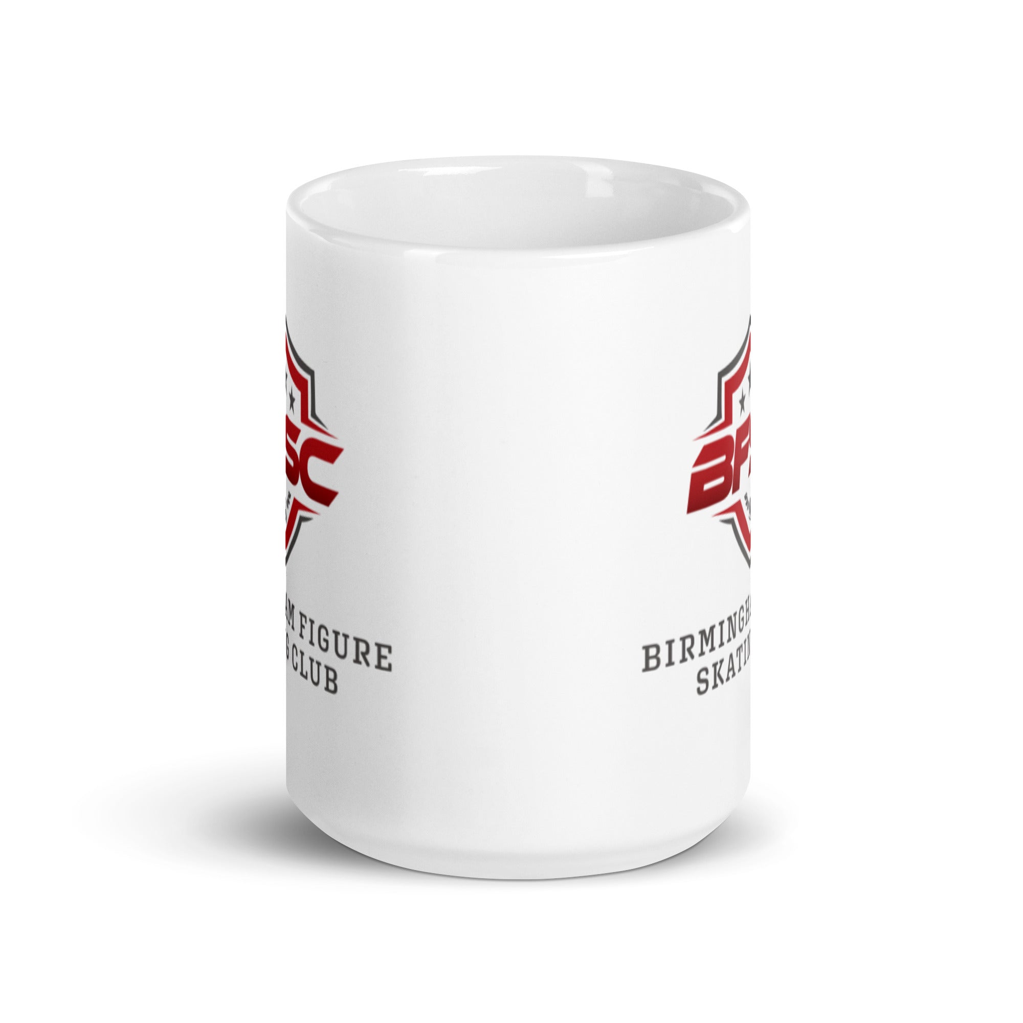 Taza blanca brillante BFSC