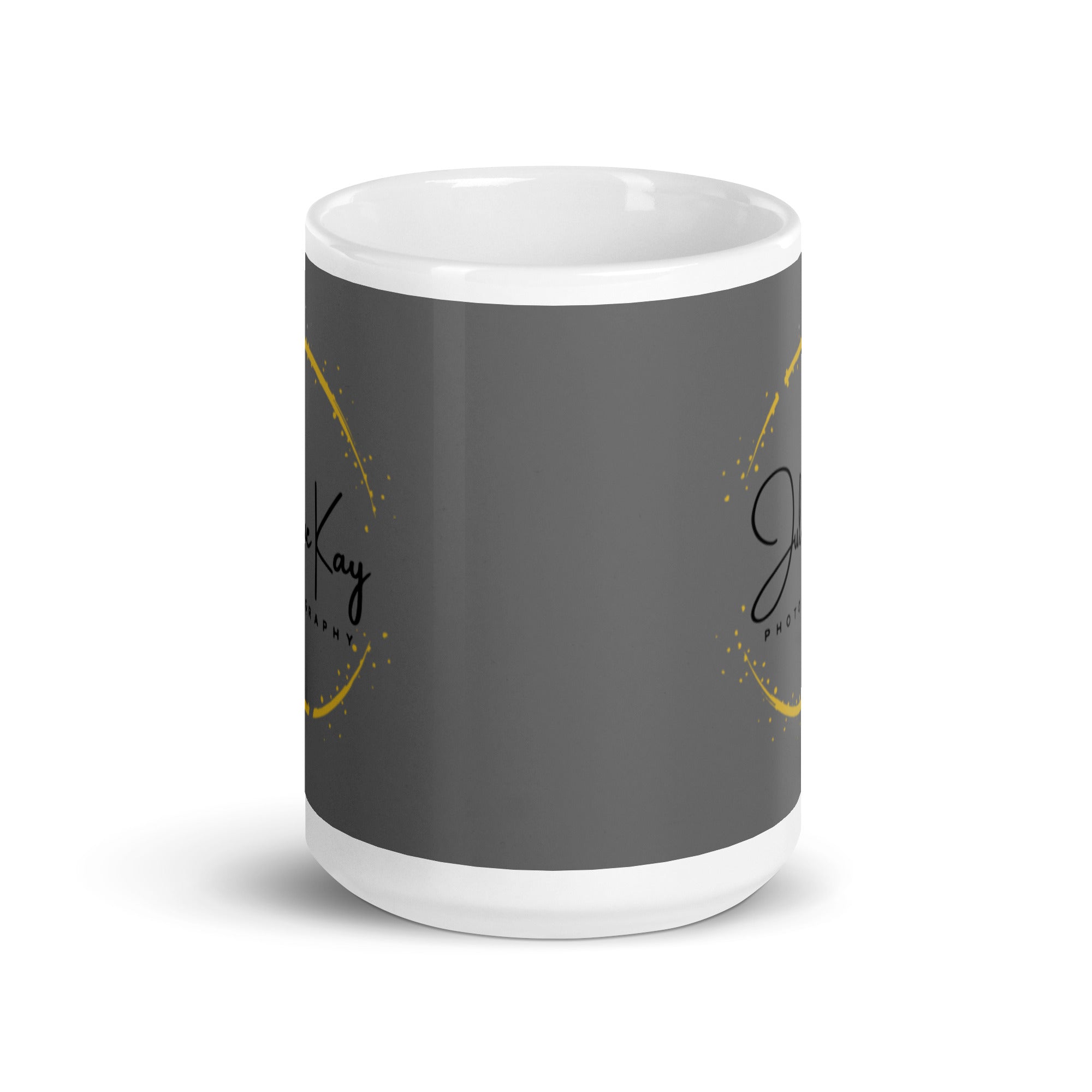 Julie Kay White glossy mug