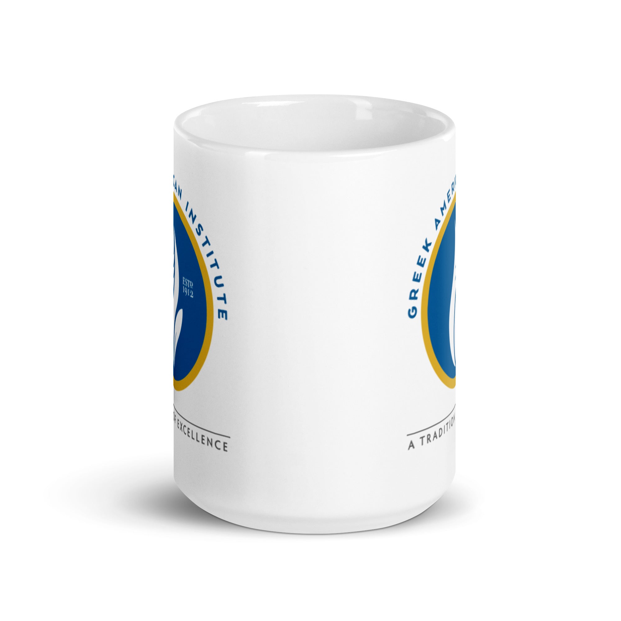 GAI White glossy mug