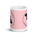 Taza blanca brillante PH Dofie