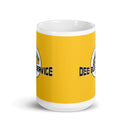 Taza DBS blanca brillante