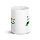 OU White glossy mug