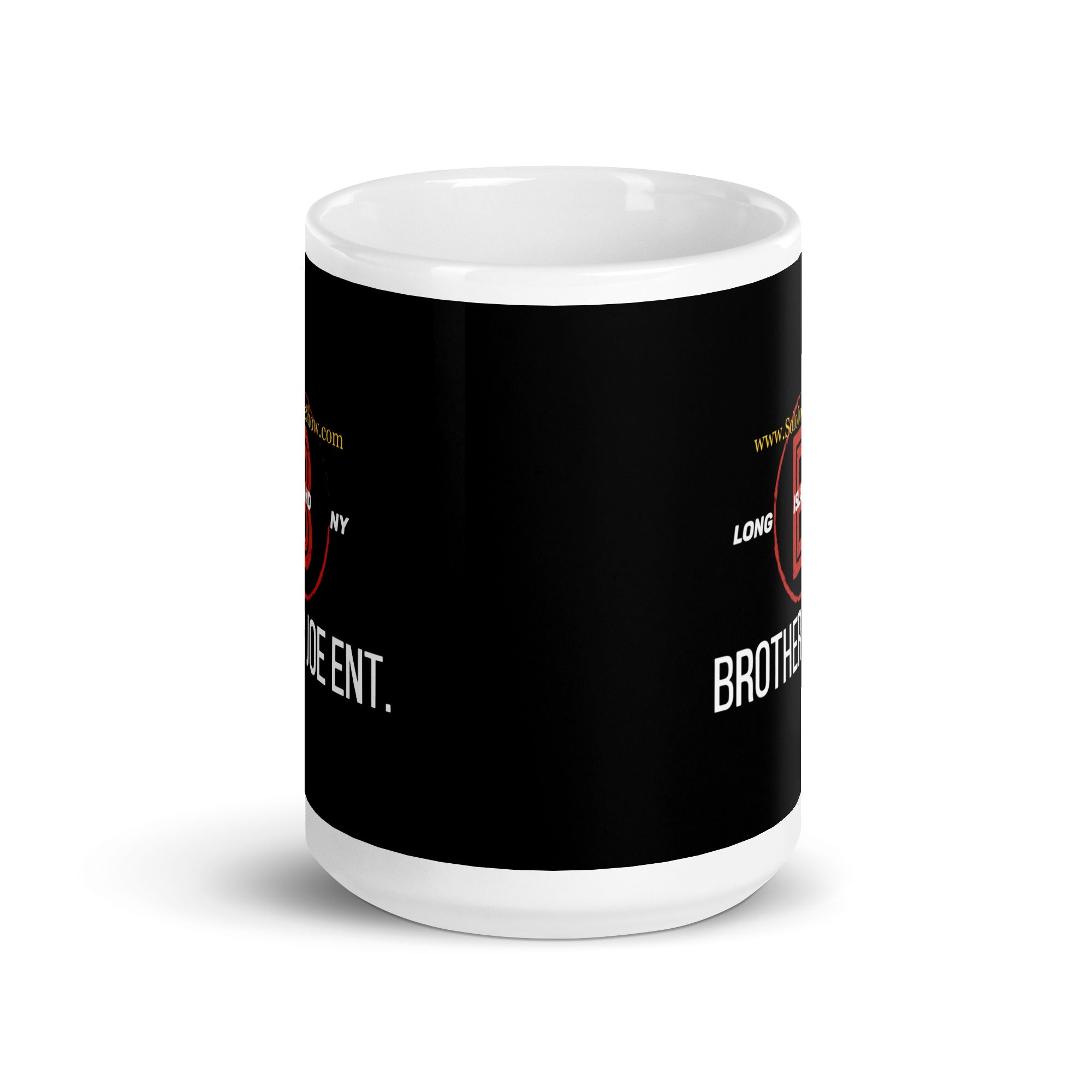 Taza blanca brillante BJEI