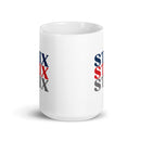Taza Stix White brillante