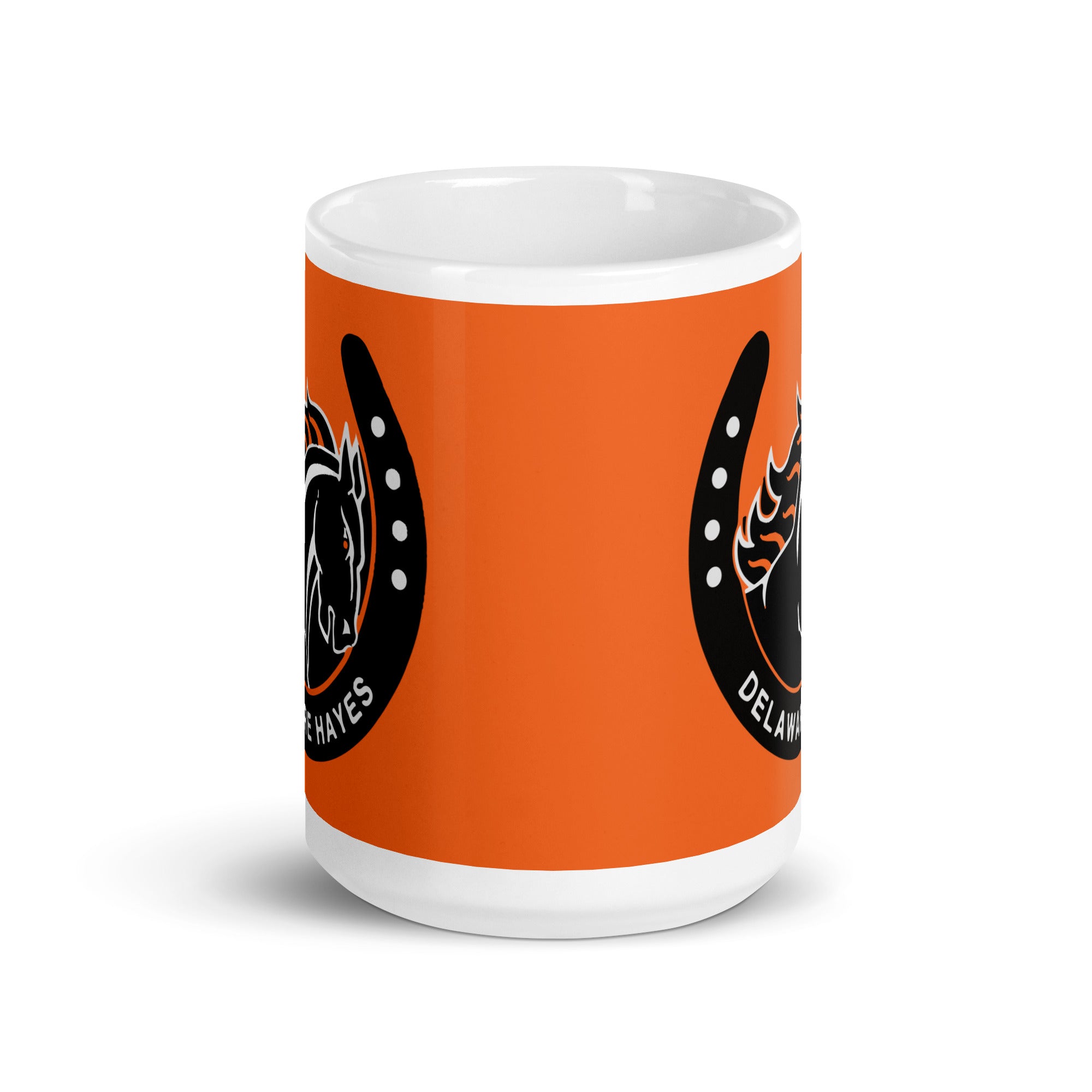 DHHS White glossy mug