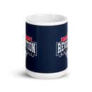 Taza blanca brillante LVRB