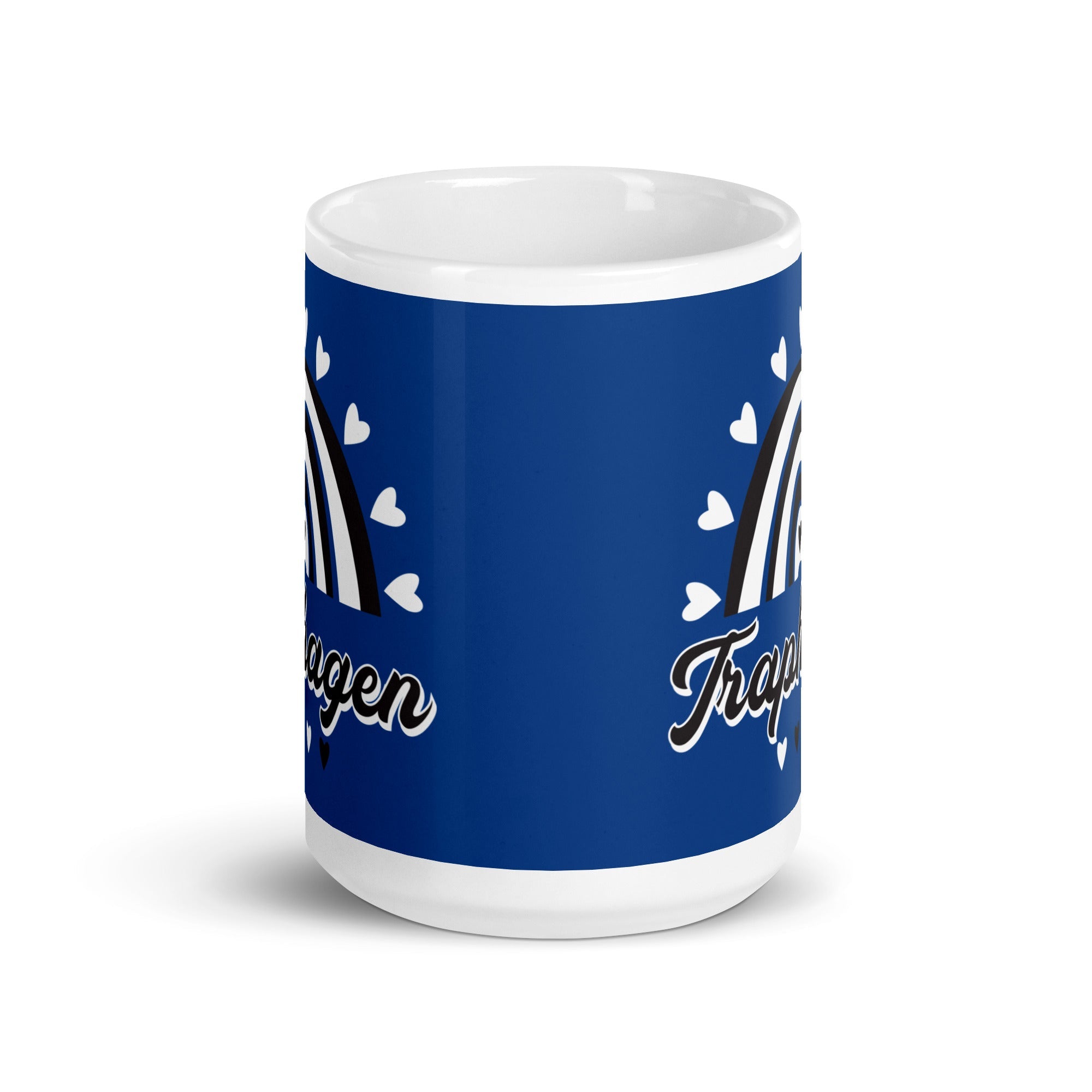 Traphagen White glossy mug