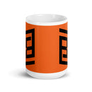 Taza blanca brillante BB