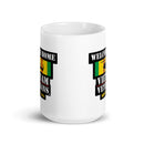 Taza blanca brillante WHV