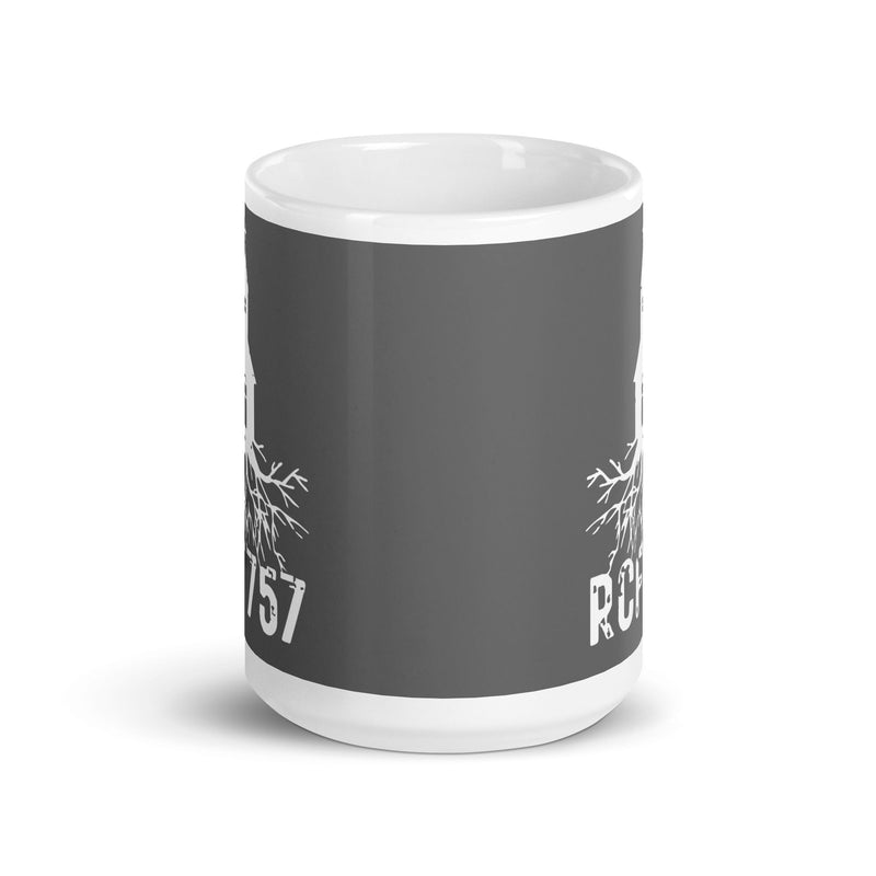 RCF White glossy mug