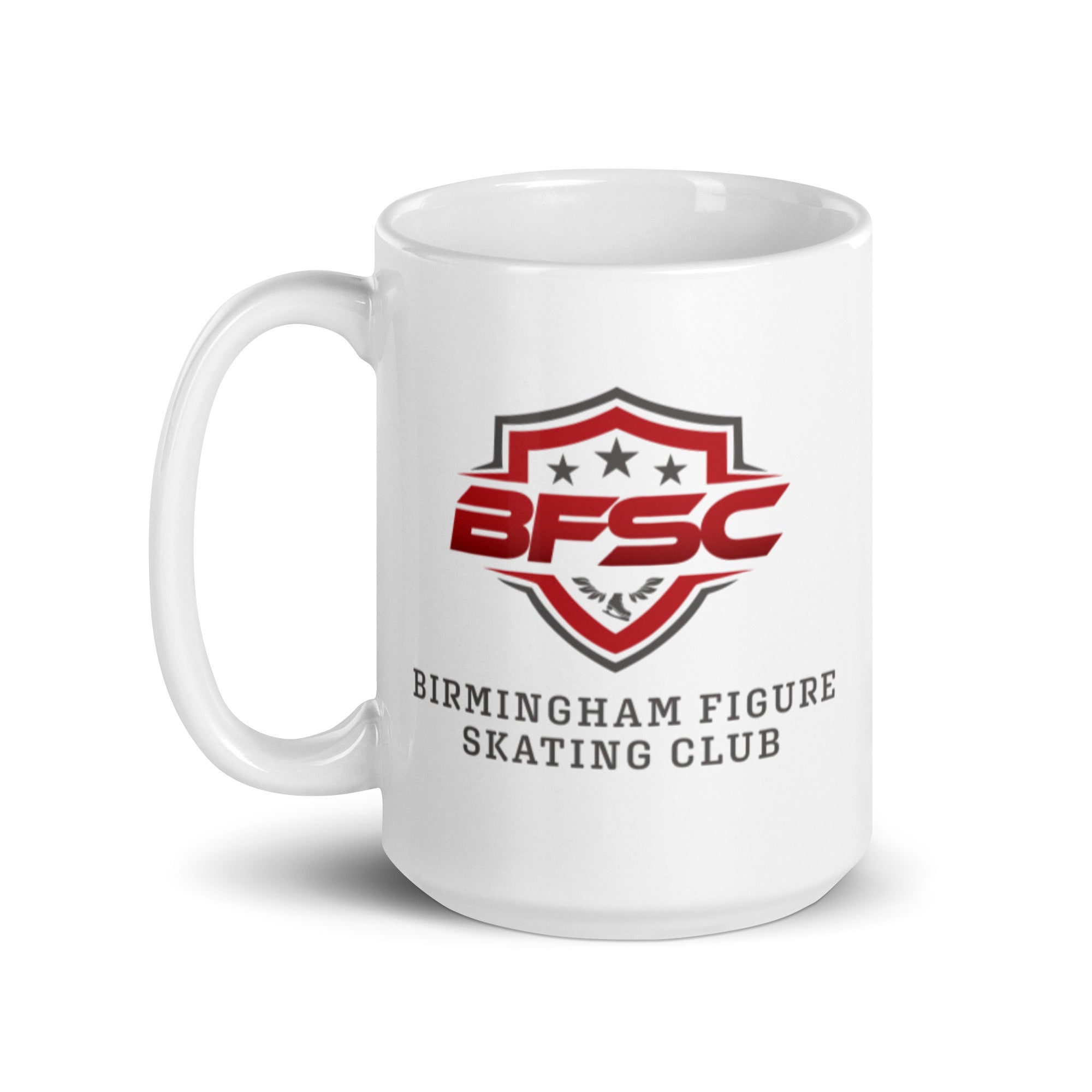 Taza blanca brillante BFSC