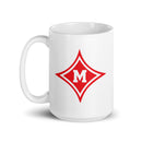 MHST White glossy mug