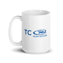 Taza blanca brillante TCR