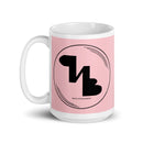 Taza blanca brillante PH Dofie