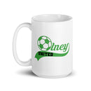 OU White glossy mug