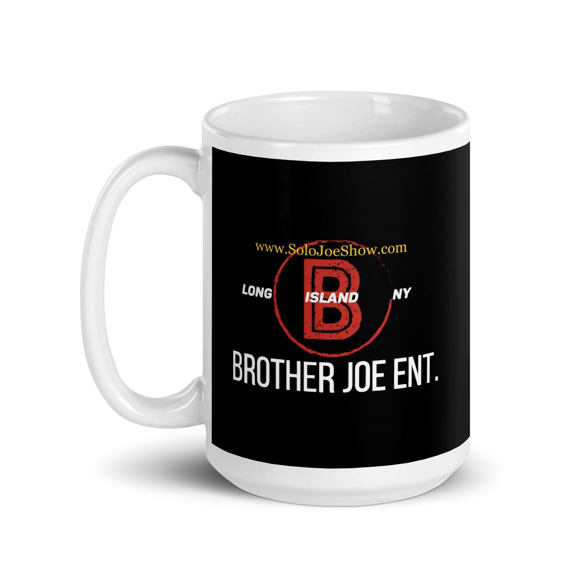 Taza blanca brillante BJEI
