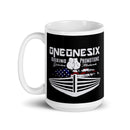 OOSB White glossy mug