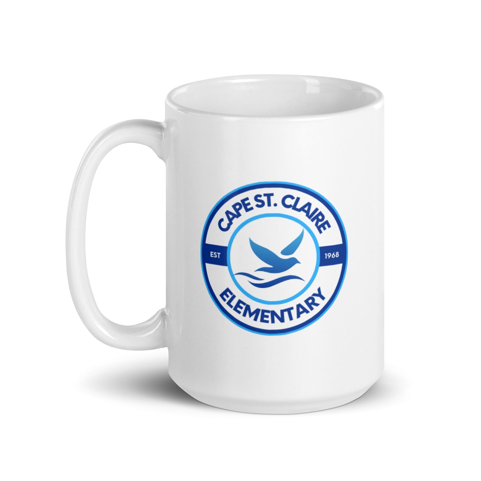 CSCES White glossy mug