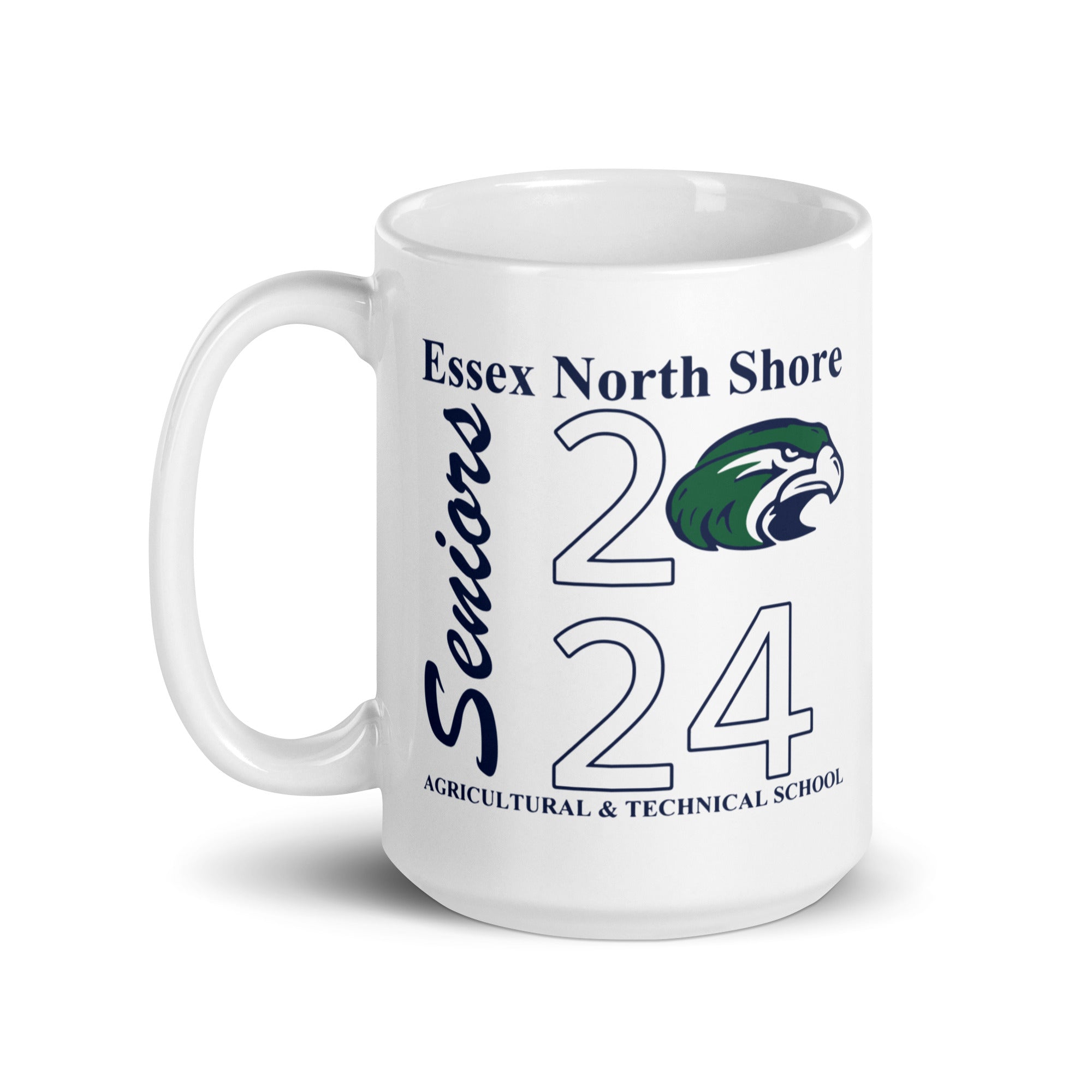 ESN Senior 2025 White glossy mug