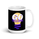GOS White glossy mug