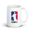 ASW White glossy mug