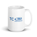 Taza blanca brillante TCR