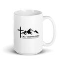 CMA White glossy mug