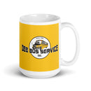 Taza DBS blanca brillante