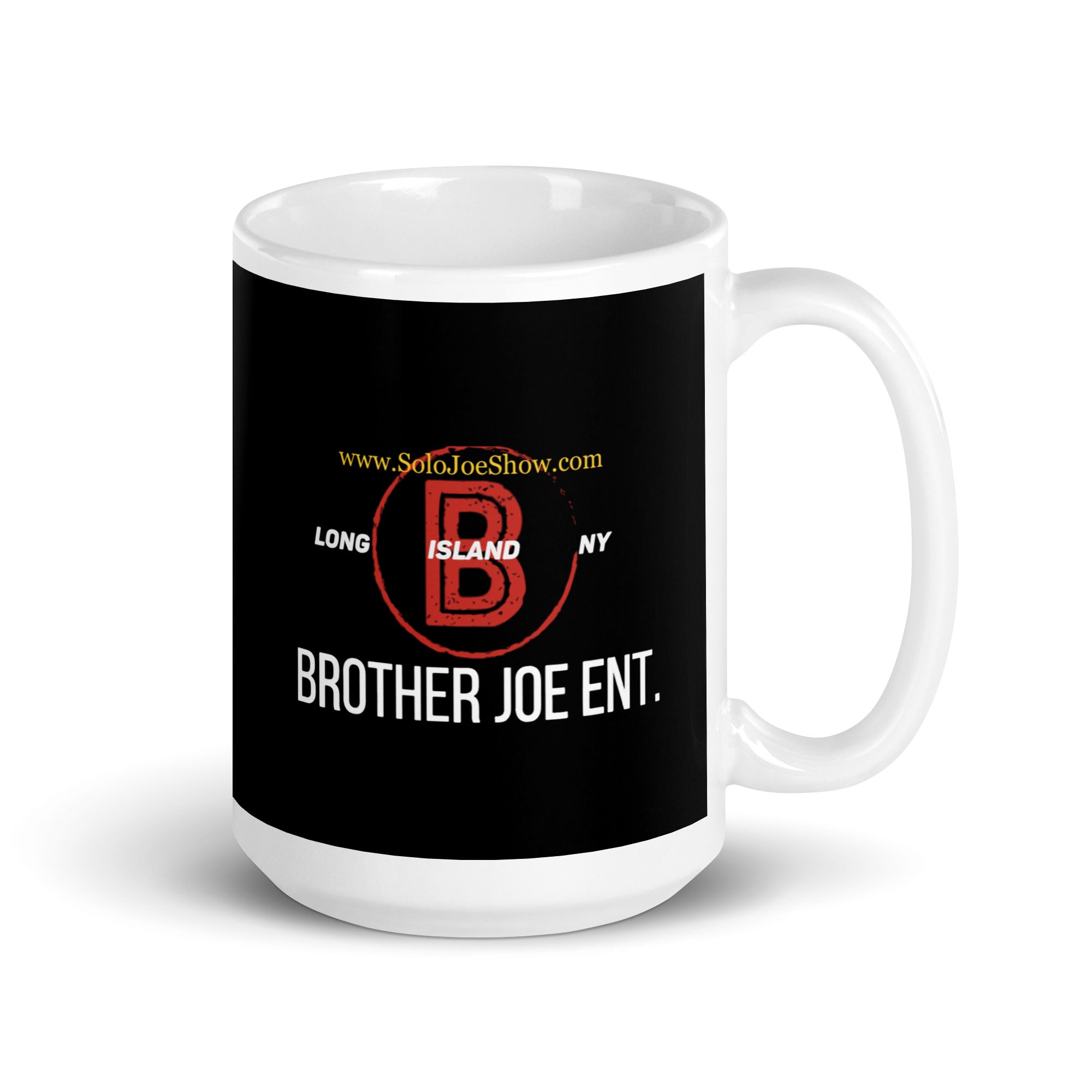 Taza blanca brillante BJEI