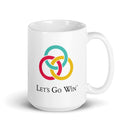 LGW White glossy mug