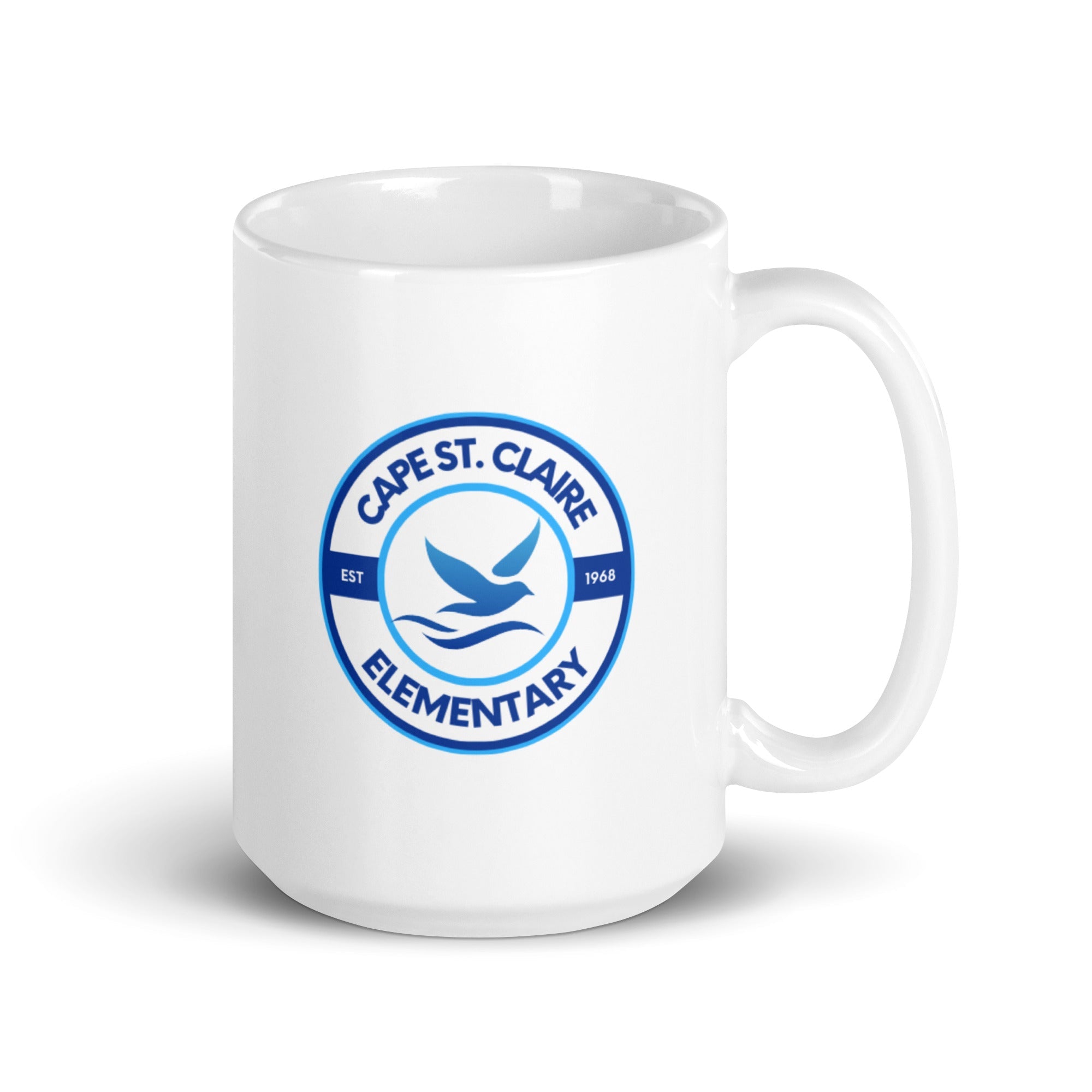 CSCES White glossy mug