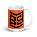 Taza blanca brillante BB