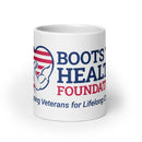 Taza blanca brillante BTHF