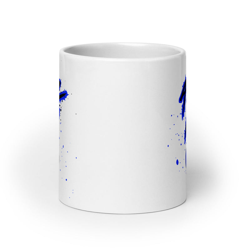 MHS White glossy mug