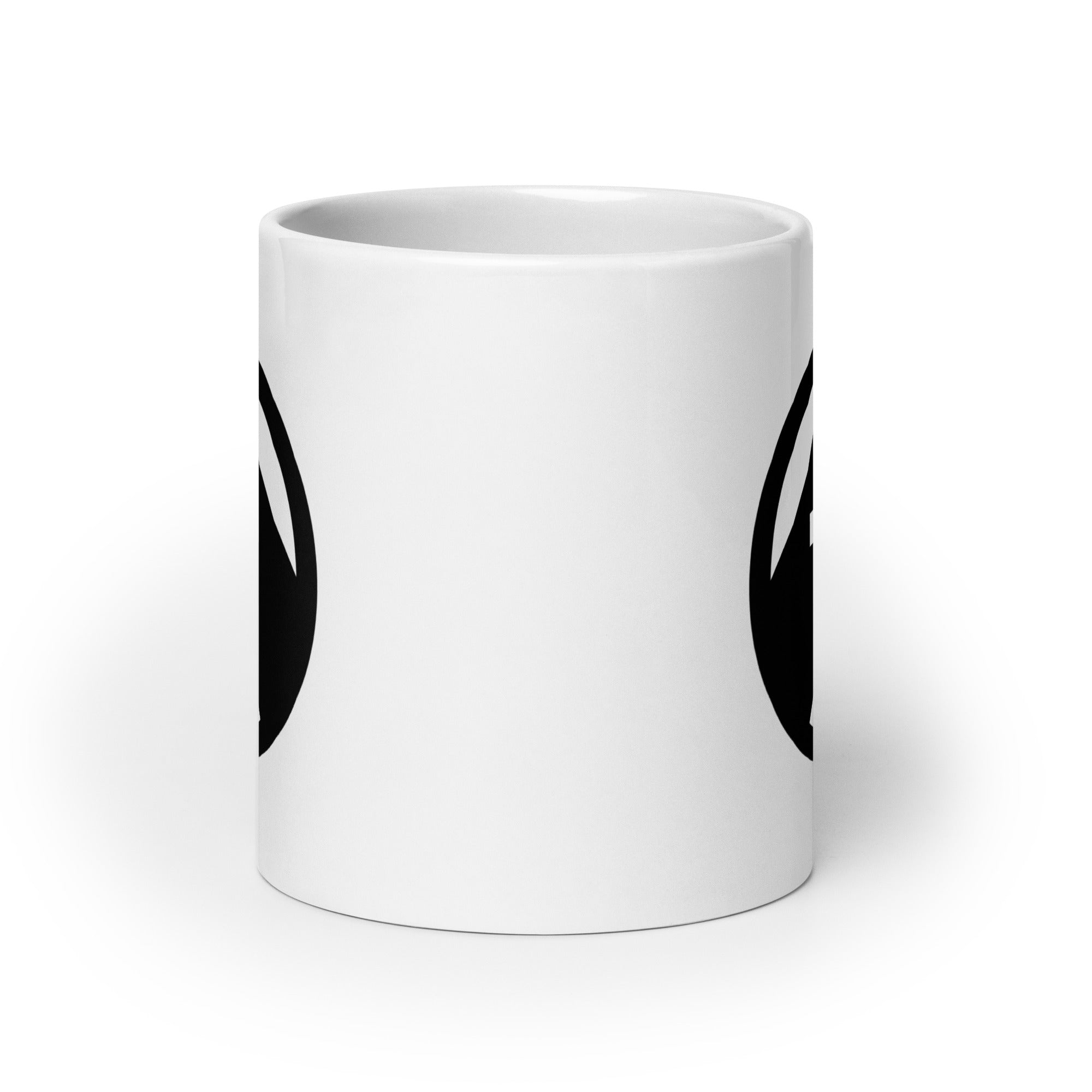 VLC White glossy mug