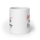 SSBC White glossy mug