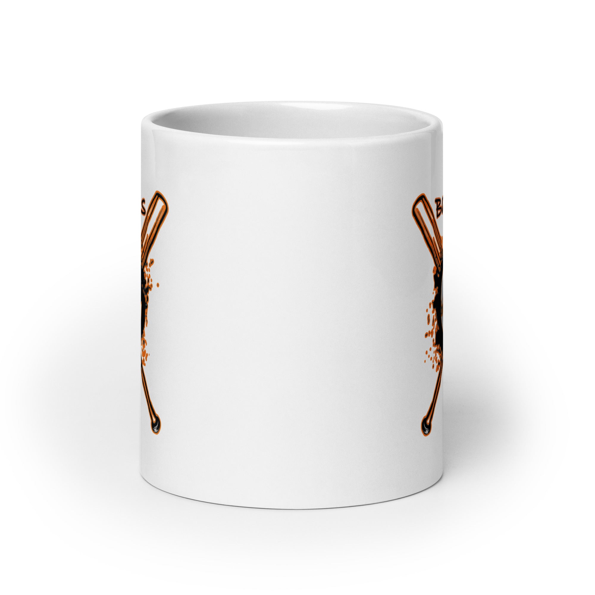 Ballhogs White glossy mug