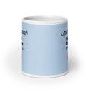 LNSO White glossy mug