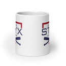 USOA White glossy mug
